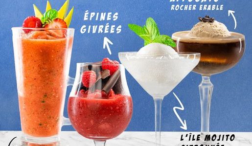 Réinventez vos classique de terrasse :  4 cocktails à préparer chez soi à base de crème glacée | Maître Glacier Limoilou