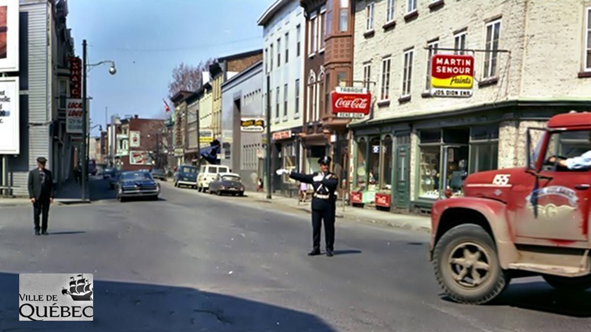 Saint-Sauveur dans les années 1960 (30) : agent de circulation sur Saint-Vallier Ouest | 24 novembre 2019 | Article par Jean Cazes