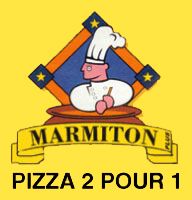 Promo 14 – nouveau menu du Marmiton | Marmiton Pizza 2 pour 1