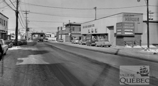 Saint-Sauveur dans les années 1960 : Marquis, rue Marie-de-l'Incarnation - Jean Cazes
