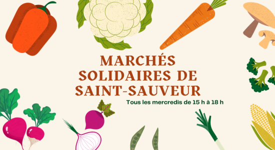 Marchés solidaires de Saint-Sauveur