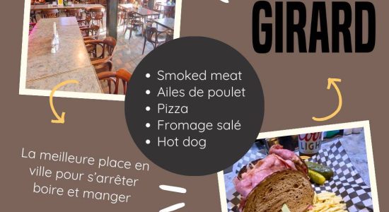 Dîner smoked meat à partir de 5.75$! | Pub Chez Girard