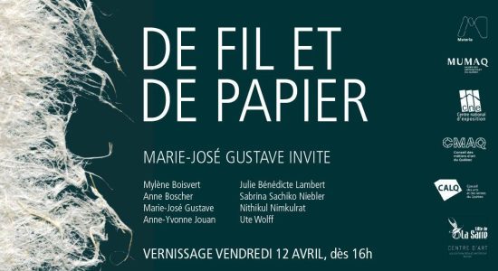 Exposition DE FIL ET DE PAPIER - Marie-José Gustave